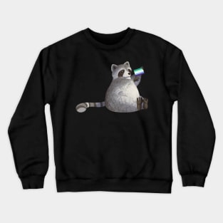 MLM Pride Raccoon Crewneck Sweatshirt